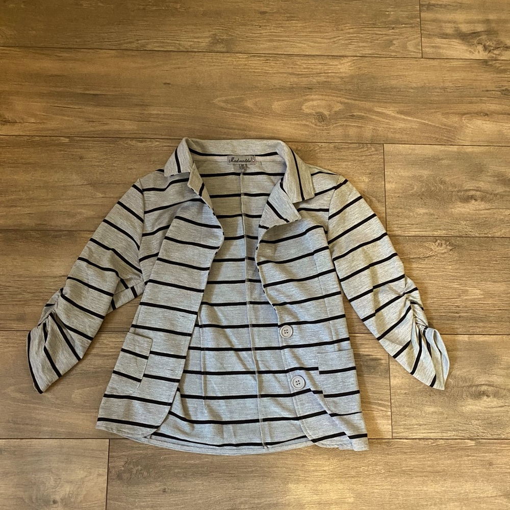 Striped blazer